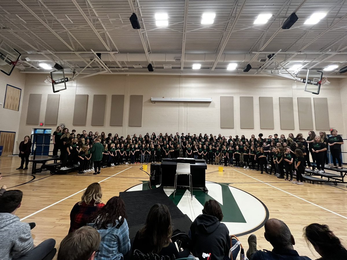 Thank you choir families! We appreciate your attendance and support. And we promise a bigger venue for the next concert!