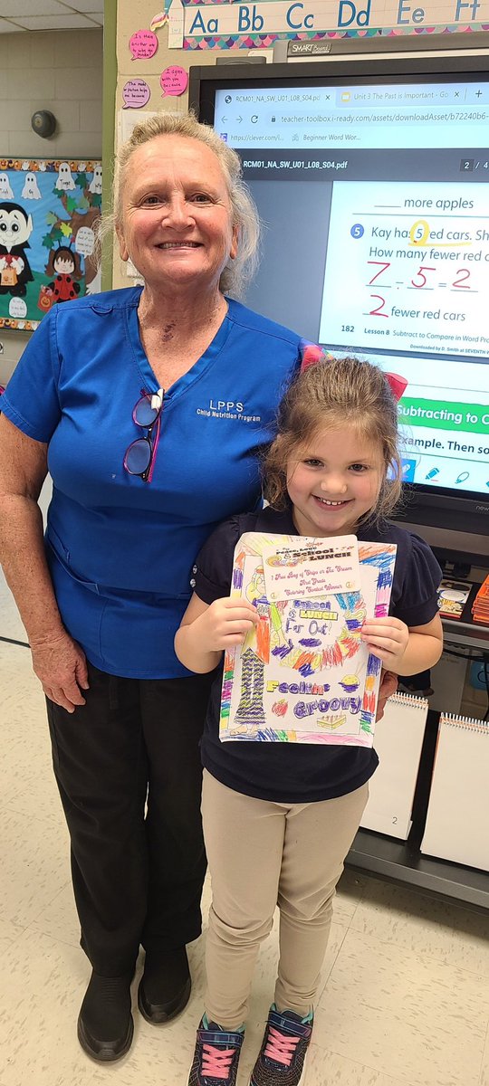 Nacho Average central office staff! Mr. Purvis, Mrs. Steed, Mrs. Stout, and Mrs. Olah came to celebrate Nation School Lunch Week!