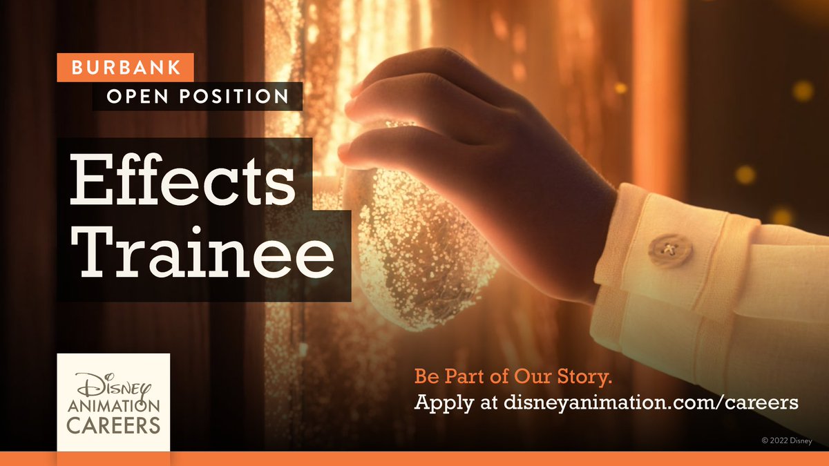 Disney Animation Careers tweet media