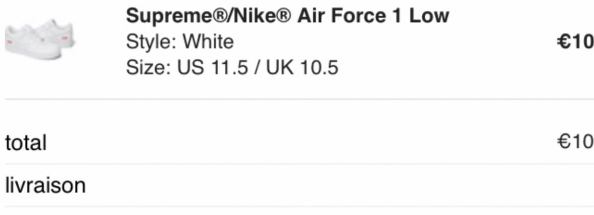 Swaapik1's tweet image. Some Shopify and Supreme cop this month, thanks @VectorScriptsEU