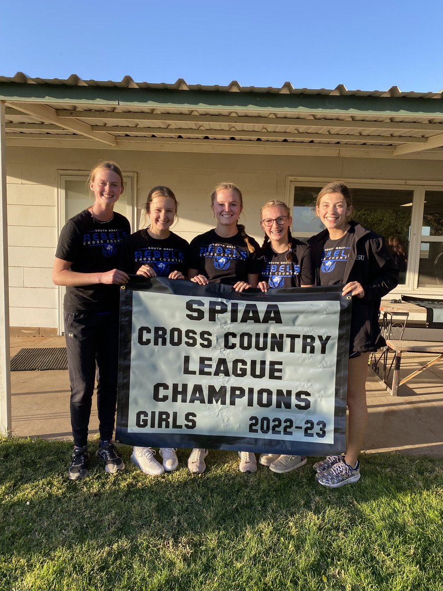 Congrats to the South Gray Lady Rebels CC Team for winning the SPIAA HS League CC Meet!