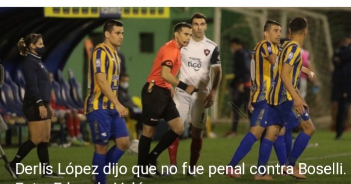 RomeoOrtigoza's tweet photo. Penal gigante a Boselli contra Luque. Que para Derlis López - chequeo VAR mediante - no fue...
¿Recuerdan? https://t.co/4GI1X60SnD