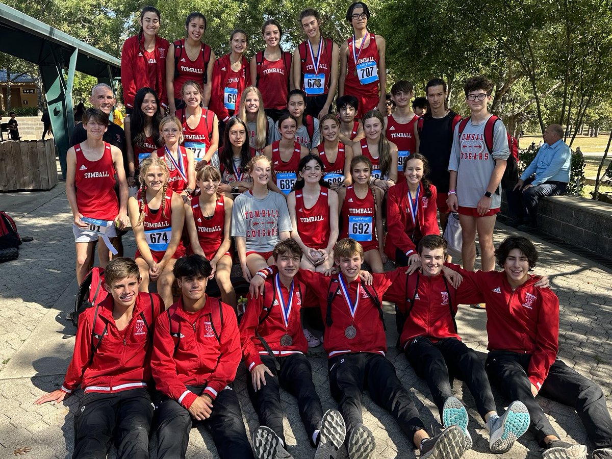 Tomball XC (@tomball_xc) on Twitter photo District 2022! Quality day. Boys place 3rd & Regional bound. Riley Trent 3rd, Fintan Lehman 10th. Girls 4th with Laney Nash 8th and qualifying. JV girls team 2nd with 3 medalist, Fr boys 3rd with one medalists. #huntthefront <a href="/TISDTHS/">Tomball High School</a> <a href="/THS__athletics/">Tomball High School Athletics</a> District 2022! Quality day. Boys place 3rd & Regional bound. Riley Trent 3rd, Fintan Lehman 10th. Girls 4th with Laney Nash 8th and qualifying. JV girls team 2nd with 3 medalist, Fr boys 3rd with one medalists. #huntthefront <a href="/TISDTHS/">Tomball High School</a> <a href="/THS__athletics/">Tomball High School Athletics</a>