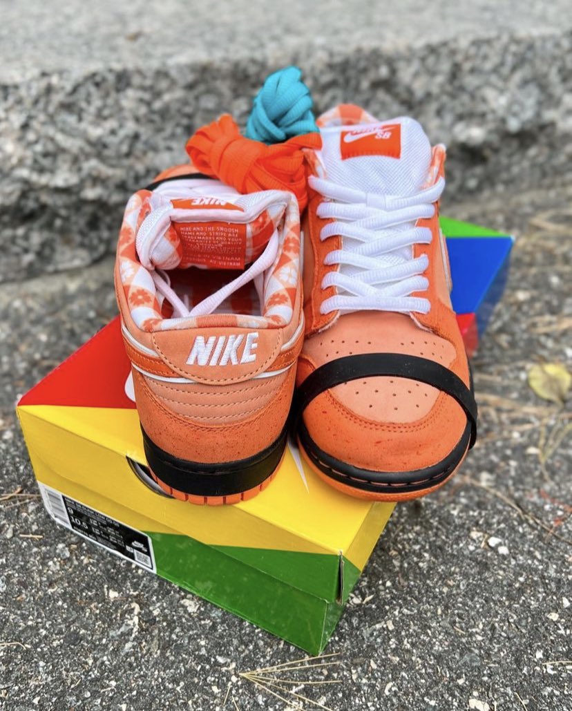 Ovrnundr on Twitter "CNCPTS x Nike SB Dunk Low “Orange Lobster” normal