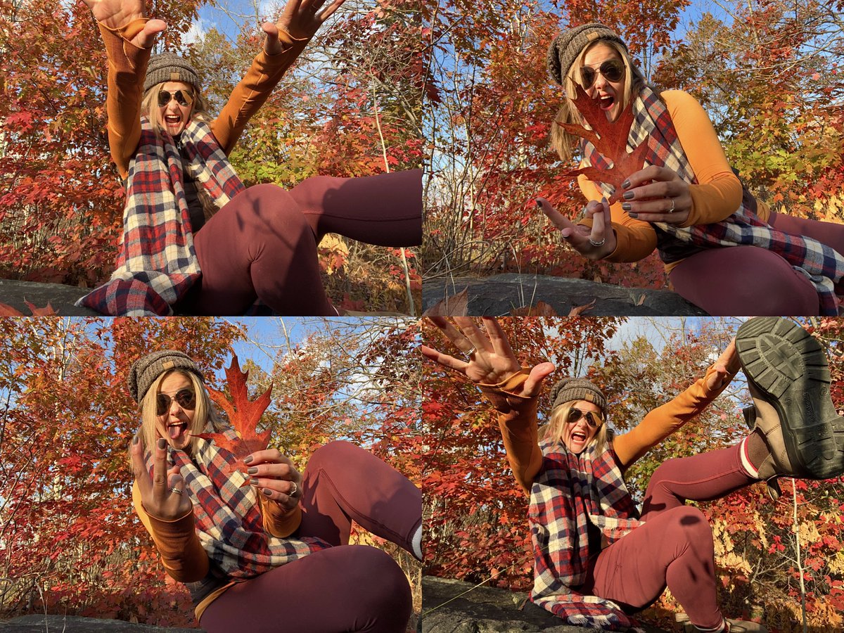 HeyItsMeMissJT's tweet photo. Fall photo shoots are the best! #AlwaysHavingFun #CaptureTheMoment #SweaterWeather #ToqueSeason #GetOutside #Hiking #MyCardio #OutdoorFitness #October #GetMoving 🥾🍂🍁☀️🍃😝✌️🍁🍂 https://t.co/Iqa0VLl5QO