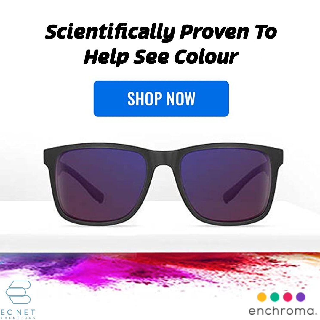 ecnetsolutions's tweet image. EnChroma&apos;s groundbreaking color-blind lens technology makes the world a more vibrant and colorful place! It allows color-blind eyes to see the vibrancy of reds and oranges, blues and purples, or more vibrant greens 🕶 

#ecnetsolutions #softwaresolutions #enchroma #scientific