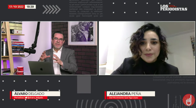 SinEmbargoMX's tweet photo. @alvaro_delgado @Ale_Pena_ 🔴#EnVivo | #LosPeriodistas   

¿Que significa? "Necesitamos que se enfoquen todos aquellos que están pensando en 2024, el proyecto es la 4T que ha sido encabezado hasta este momento por AMLO y que le quedan dos años todavía.." @Ale_Pena_ de #QueSigaLópez 
https://t.co/R9kUTCz7B9 https://t.co/1wcDqwI0MV