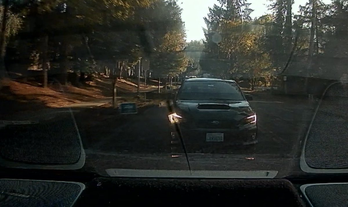 BizMin's tweet photo. I was a victim in a road rage incident. This Subaru 'CBW5090' was tailgating me and calling me names for going 20mph in a school zone (Issaquah High School). so i let him pass and he kept making threats, and telling me to pull over. I was feared for my life. How do i report? https://t.co/Gtlv5utE5Z