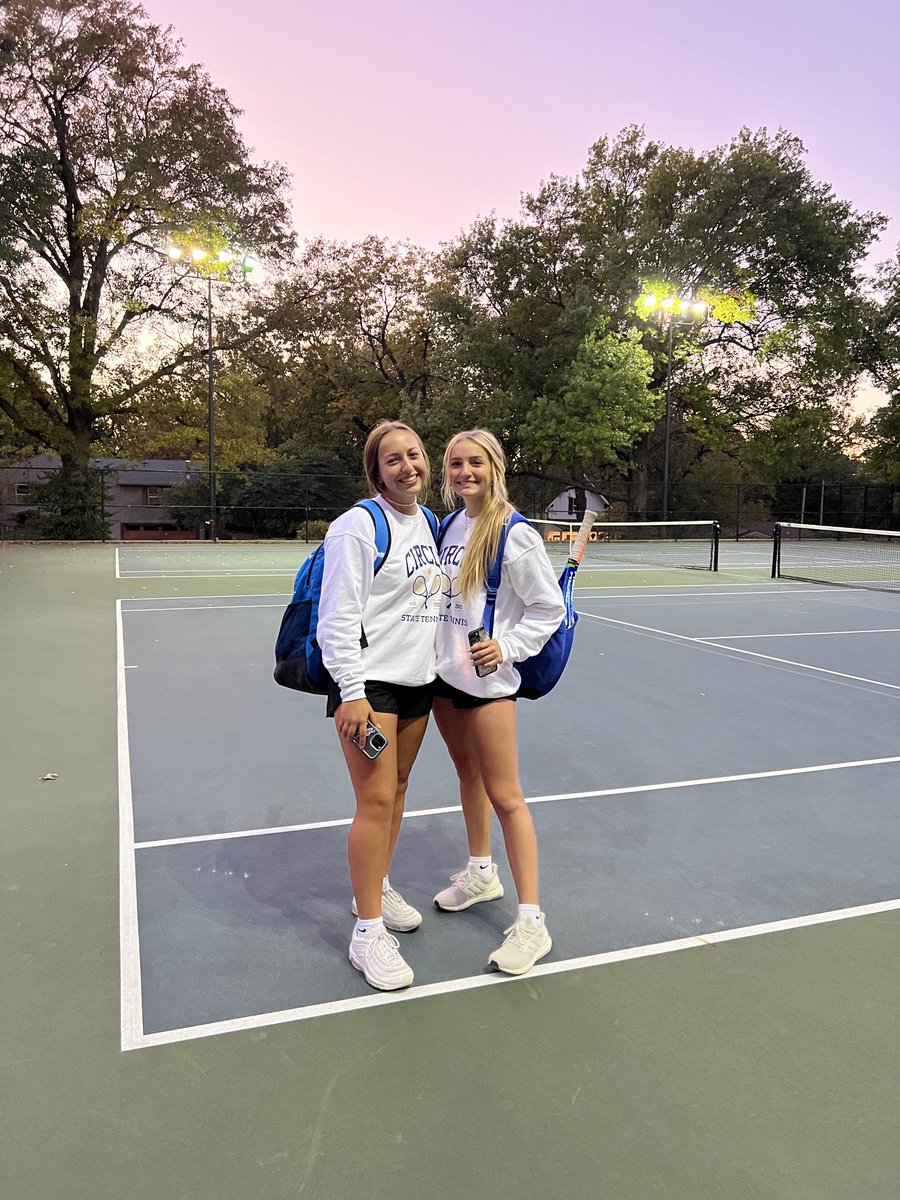 Doubles squad ready to go for tomorrow. #State2022 ⁦⁦<a href="/CircleTBird/">CHS Activities</a>⁩ #thrivein375