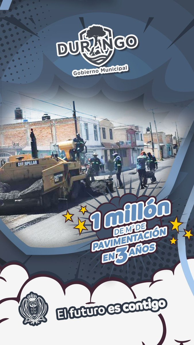 SindicaturaDgo's tweet photo. Listos para trabajar para ti y tu familia. De la mano de nuestro Gobernador @EVillegasV y nuestro Presidente Municipal @josejoseantonio vamos #SinTreguaALosBaches https://t.co/Vr0zZmqJaQ