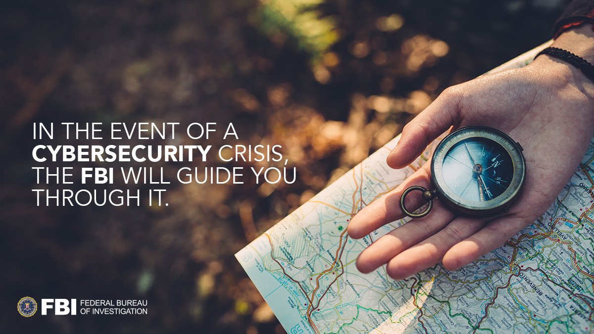 FBIWFO's tweet photo. The #FBI responds to cyberattacks 365 days a year, which means we're a reliable partner to companies in crisis. Visit https://t.co/DmdvPHQi3Q to learn how we can help businesses respond to #cyberattacks. #CyberPartners https://t.co/79xSdlceAO