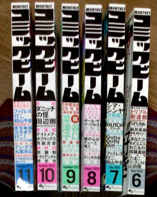 単行本届く前にビームのバックナンバーで『ゴクシンカ』つい一気に読んじゃった、面白い!真っ当に狂ってる!嬉しくなった!読んで改めて気づかされた。オレ、世の中の狂気に壊されないように狂いに行ったな、と笑。ありがとうピエール手塚さん!…単行本、今日届くみたい。
