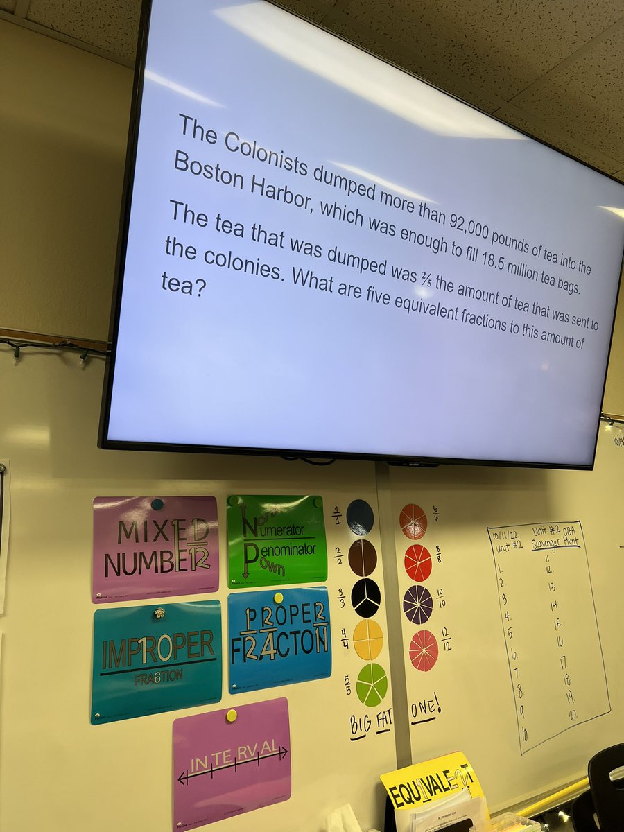 Jessica Clark (@_mrsclark23) on Twitter photo Students enjoyed having a Problem Solving question that related to their ELA unit! We 🤍 learning about the Boston Tea Party, and it led to great discussion about bogus information in questions. <a href="/PVE5thGrade/">PVE 5th Grade</a> Students enjoyed having a Problem Solving question that related to their ELA unit! We 🤍 learning about the Boston Tea Party, and it led to great discussion about bogus information in questions. <a href="/PVE5thGrade/">PVE 5th Grade</a>