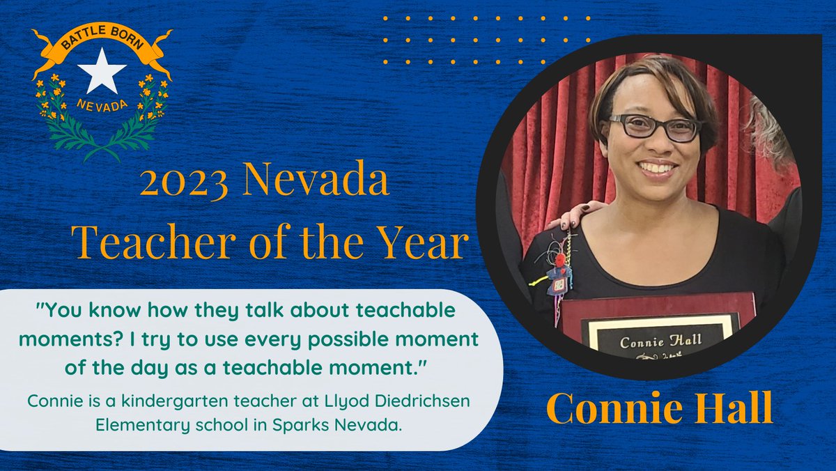 Congratulations Connie!