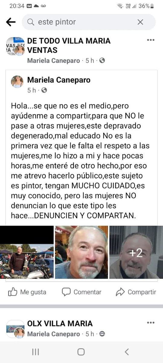 buenas noches, no soy de hacer este tipo de cosas pero bueno, estan escrachando a mi papá por las redes sociales desde un facebook falso, diciendo un monton de cosas obviamente falsas, para ensuciar su imagen, les pido porfavor que vayan y reporten el perfil. sigo abajo