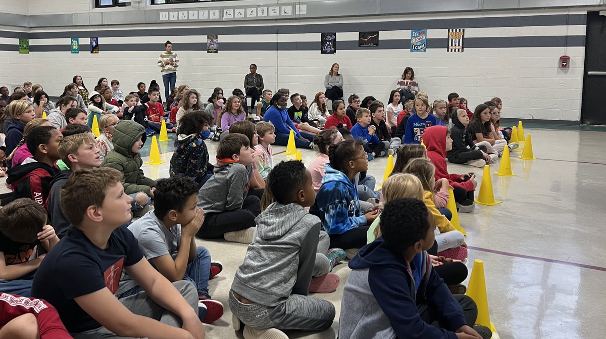 PattengillEl's tweet photo. Our Penguins had a great time learning  to ROAR (Respect Others and Act Responsibly) with Al the Respect Guy. https://t.co/SiXmQwYDKT