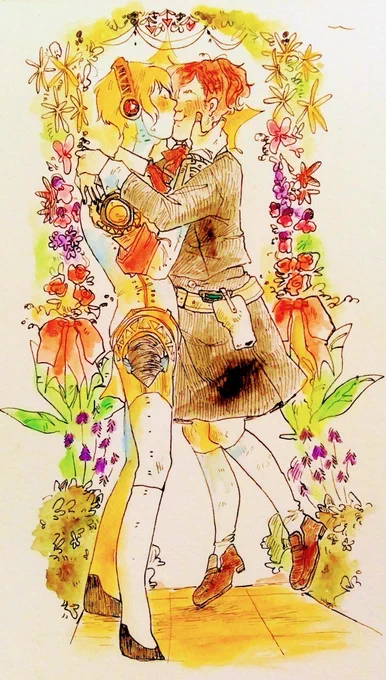 the hectic differences in medium in commissions done when i was moving around living situations in california are some of my favorite too 