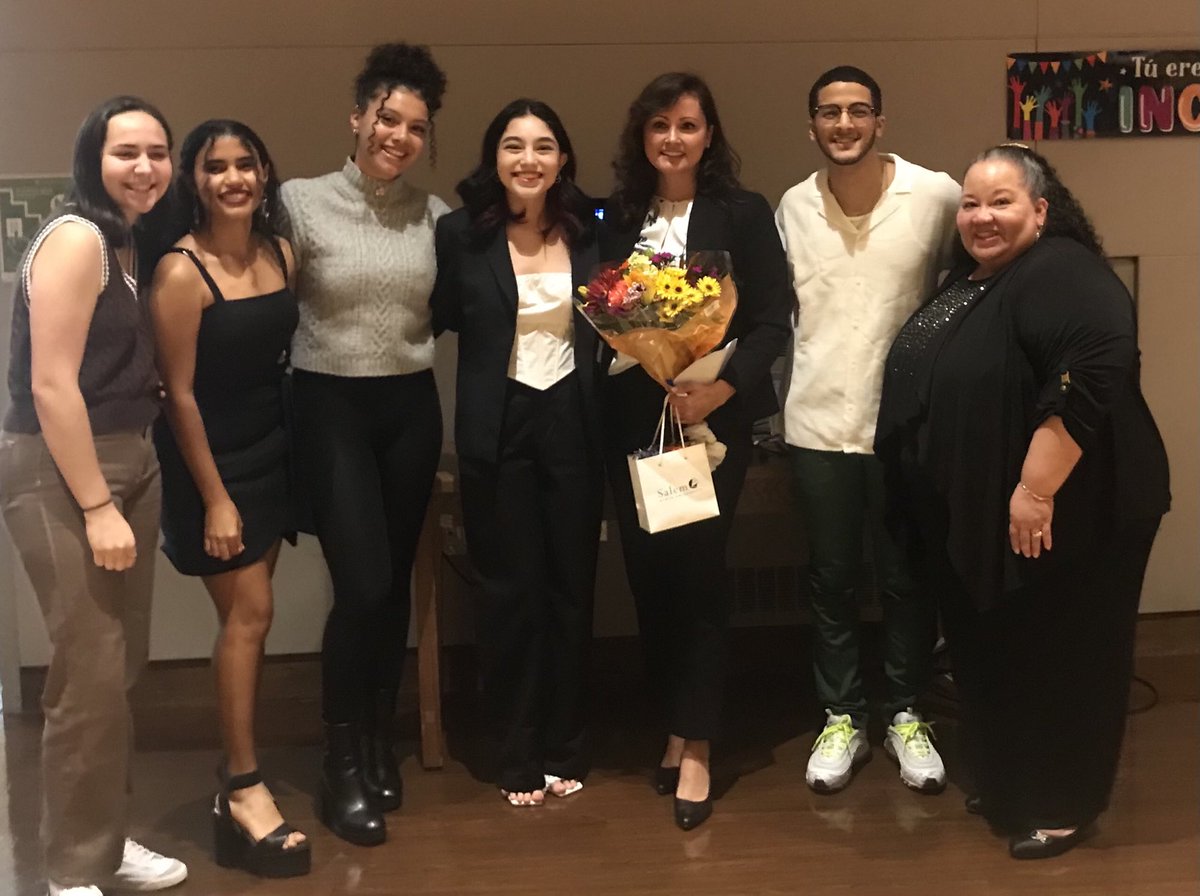 SalemStatePres's tweet photo. What an awesome celebration capping Hispanic Heritage Month. Shout out to the Center for Justice &amp; Liberation, LASO and keynote speaker Trustee Samanda Morales (‘98).  Veterans Hall overflowing with energy. https://t.co/bcaH1VFzV2