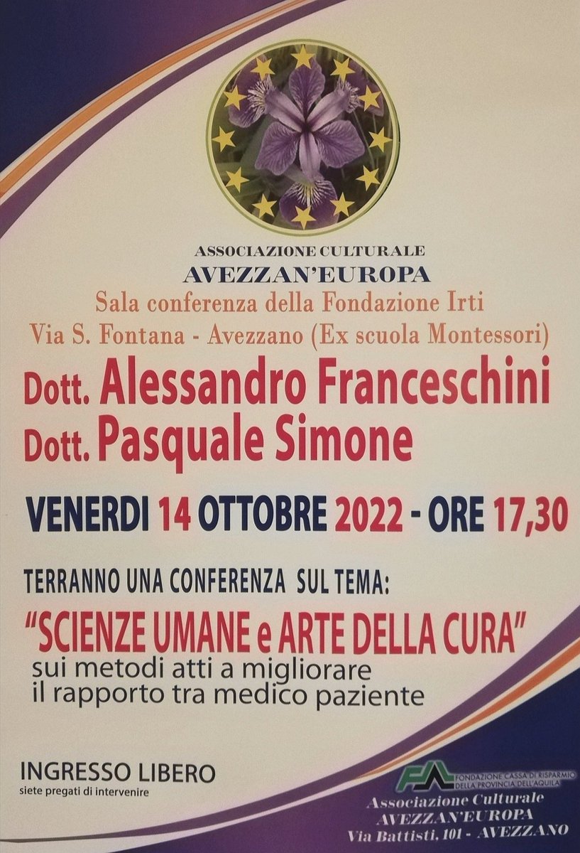 alefra_az's tweet photo. 📌... sulla visione delle #MedicalHumanities https://t.co/P2HuSKfJqW