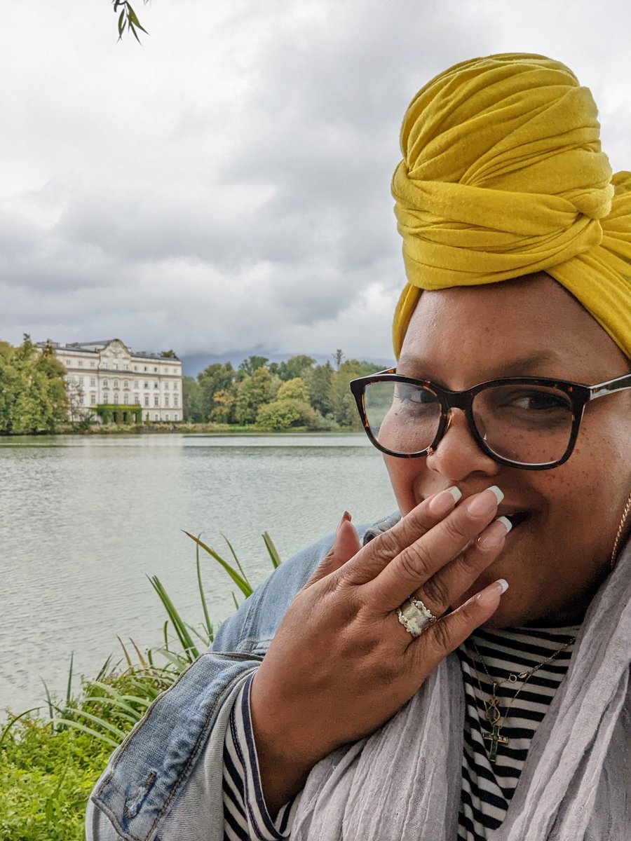 Did I mention I visited Salzburg, Austria during #uxconvienna &amp; took a Sound of Music Tour. 
This is where the rowboat scene was filmed when Maria &amp; the Von Trapp children fall into the lake. This theatre kid was too tickled 🤗