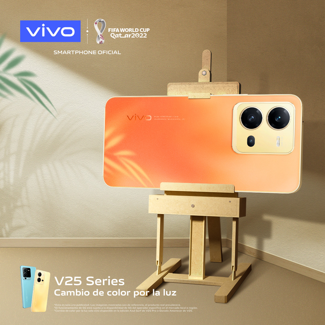 vivomobilemx's tweet photo. V25 Series, impresionante por fuera e impactante en su interior.
El Smartphone que cambia de color.
Descubre los nuevos #V25Pro y #V25. #vivoColorChallenge https://t.co/Hi2DYUXE9J