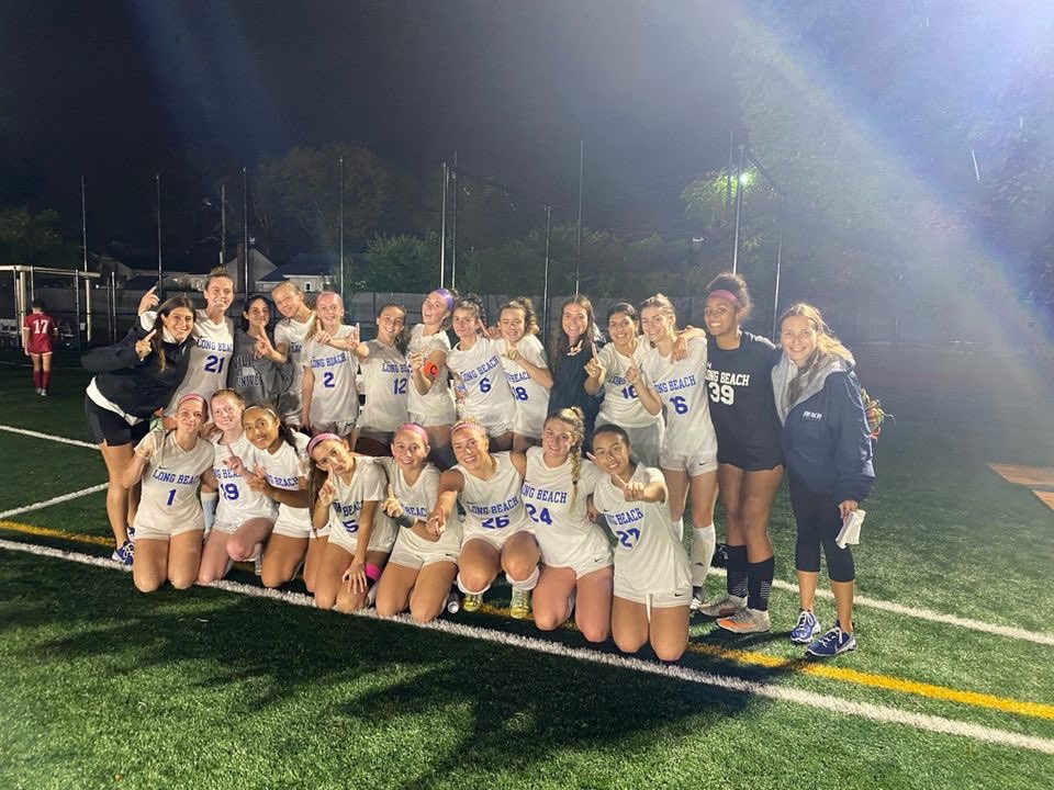 So proud of these girls for finishing the conference in first place with a record of 11-1 and 10 shutouts! Playoffs here we come! #proudtobelb