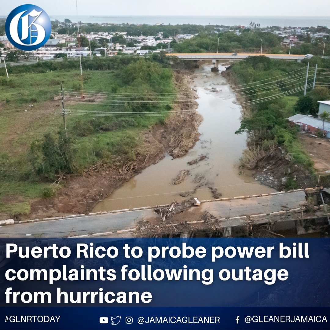 Jamaica Gleaner on Twitter "Puerto Rico's Energy Bureau announced
