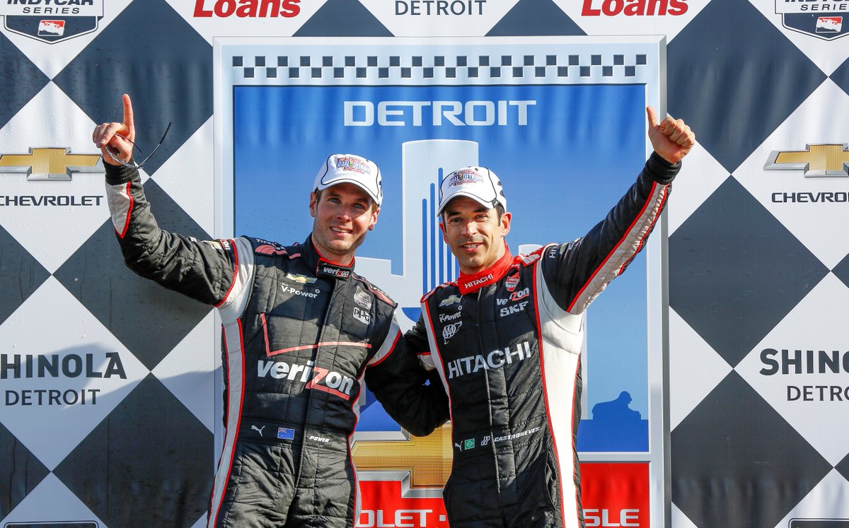 detroitgp's tweet photo. We’ve got a 2014 throwback to the first @Chevrolet sweep at #DetroitGP! @WayneTaylorRcng and drivers @jordan10taylor & @RickyTaylorRace won the @IMSA race with #Corvette while @Team_Penske swept the #DualInDetroit with @12WillPower & @h3lio! #TBT https://t.co/TOCNMvYO21