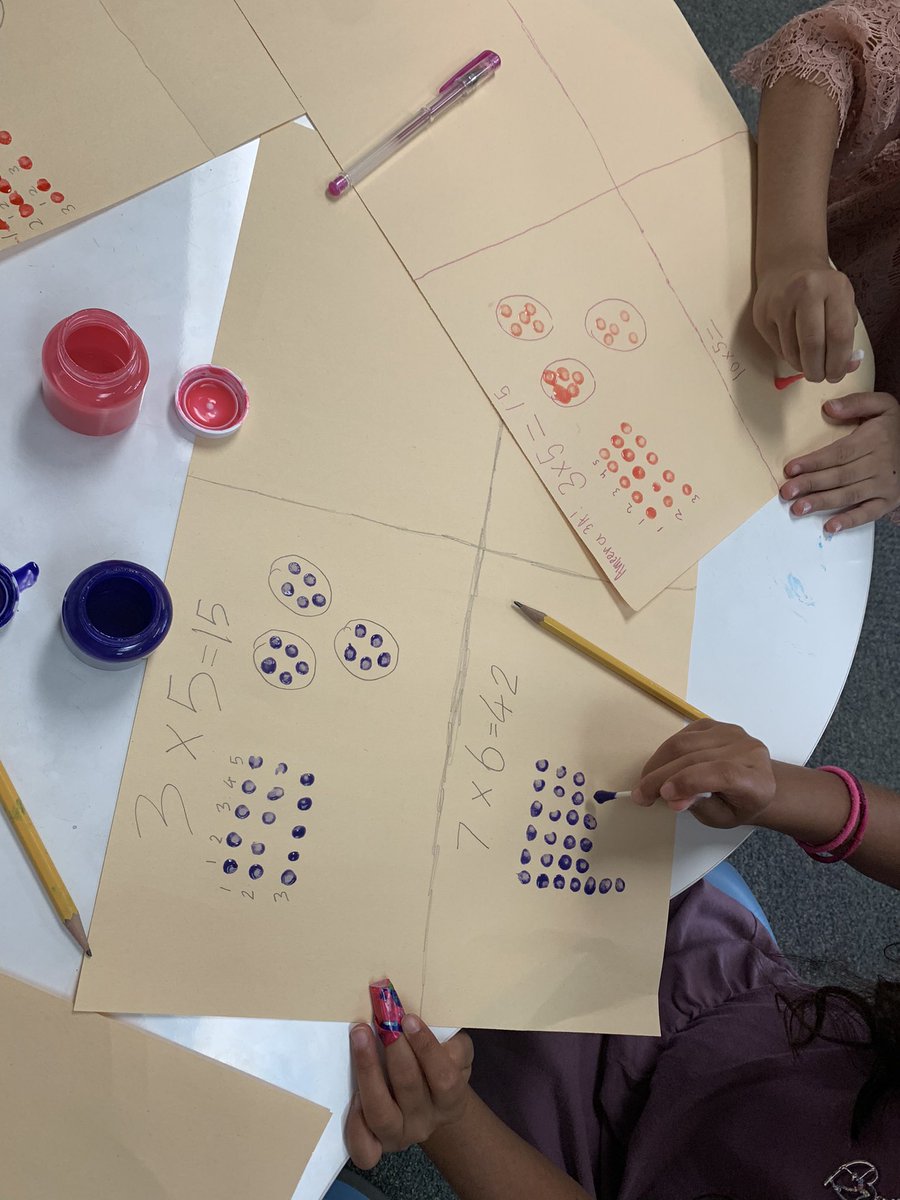 MrsFreeman3rd's tweet photo. Representing multiplication facts with equal groups and arrays!!
@DCEtrailblazers https://t.co/nMTUdzGLaN