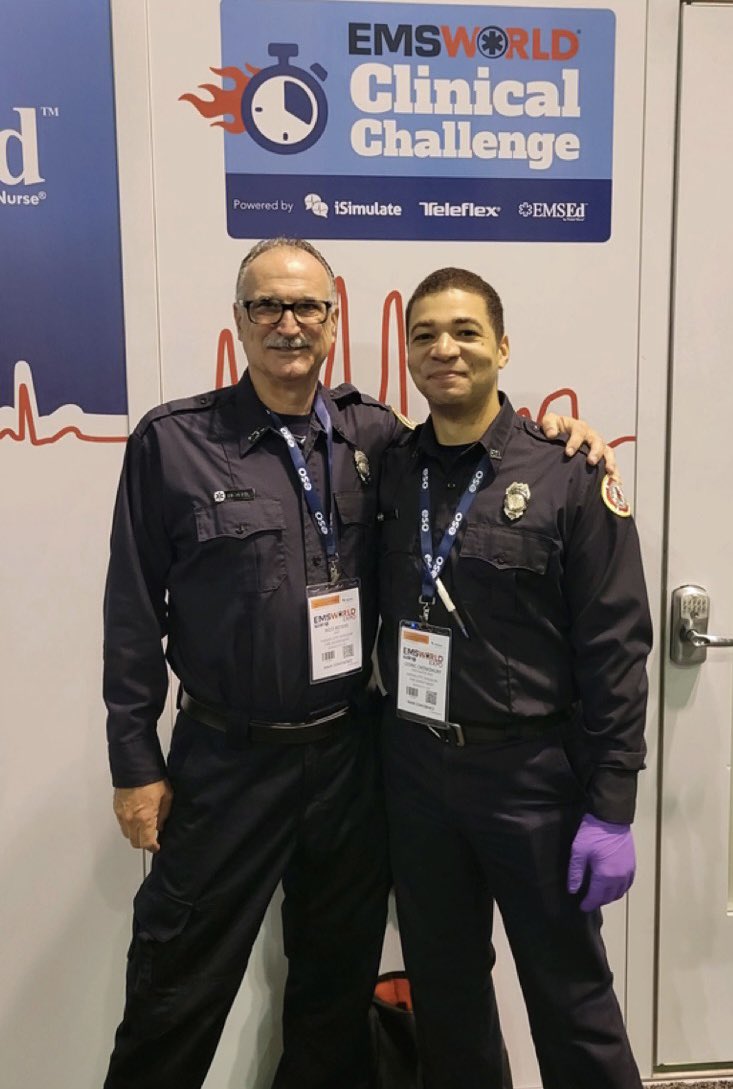 Received word today that our Basic Life Support Team made the finals in competition at EMS World Expo in Orlando, FL. Their EMT skills are topnotch. Wishing Ricci and Cedric the best of luck in the final round! <a href="/KCMOFireDept/">Kansas City Fire Department (KCFD)</a> <a href="/KansasCity/">Kansas City</a>