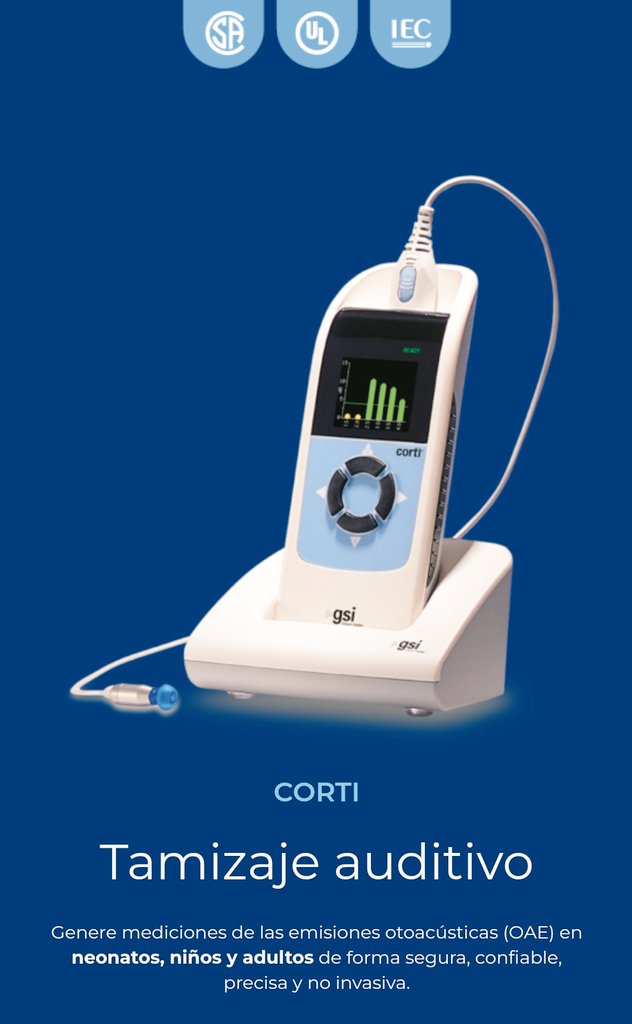 #CORTI | Ya puede revisar en nuestra web la información completa de nuestro producto para tamizaje auditivo neonatal 😊
mdperu.com/gsi-corti/