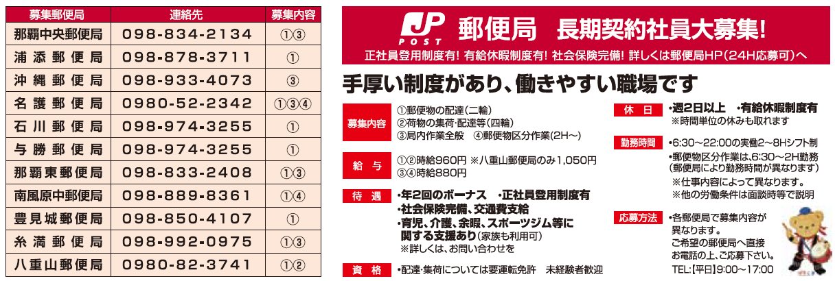 日本郵便 沖縄支社 公式 Jp Post Okinawa Twitter