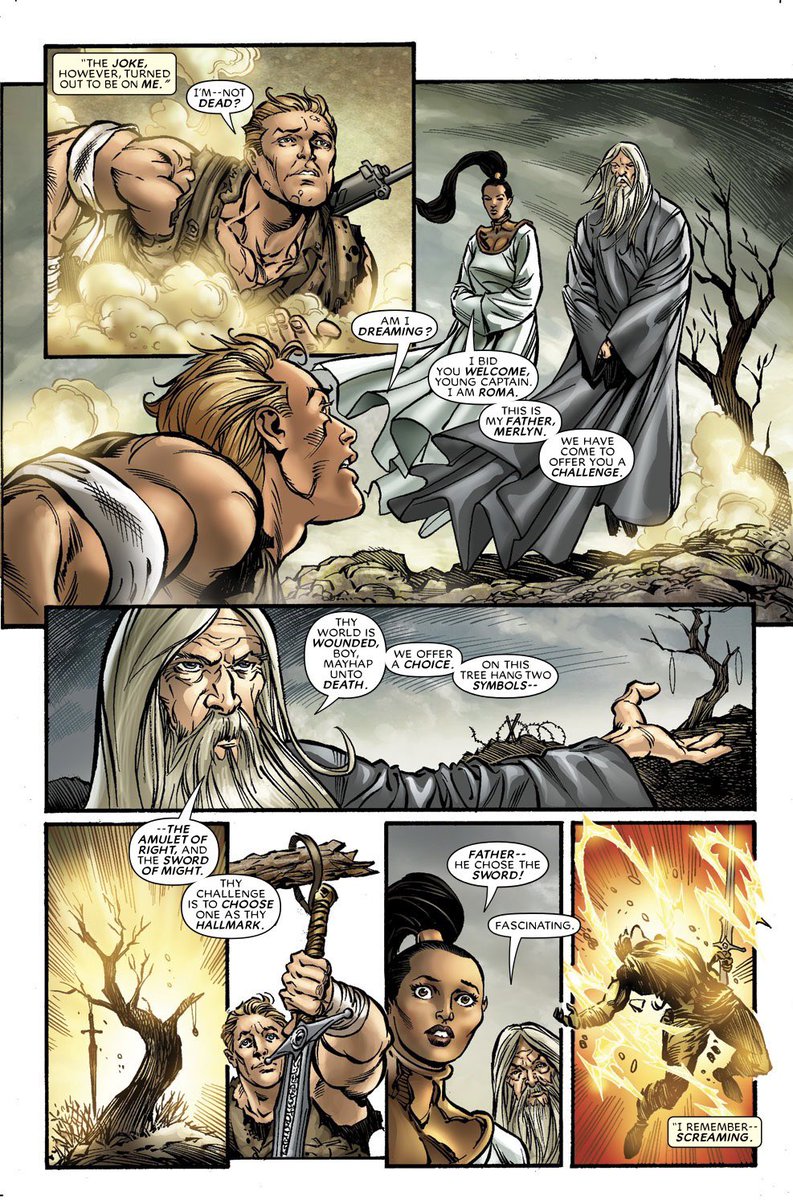 BraddockClan's tweet photo. Bran Bardic ⚔️
(Earth-70518)
#CaptainBritainCorps
#Albion #SwordOfMight https://t.co/RifAEM2d1o