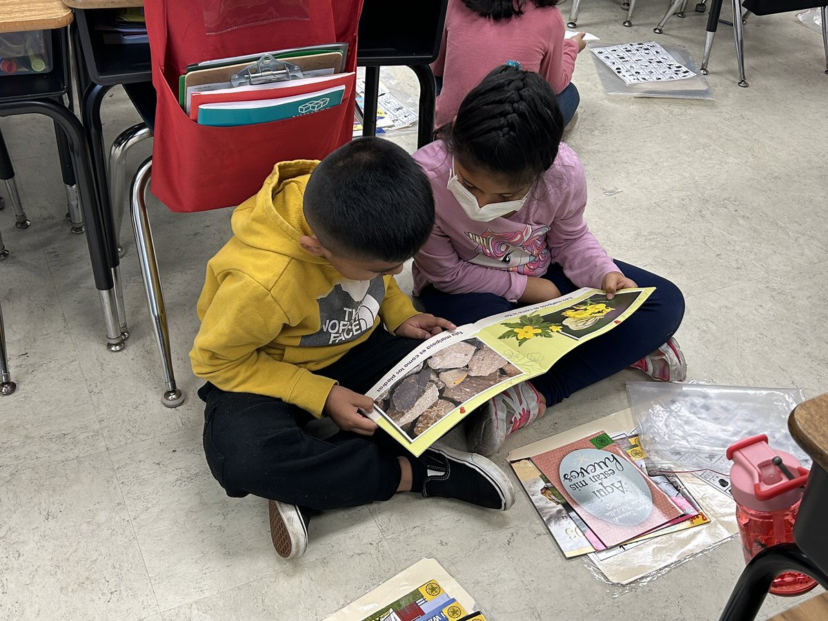 Caught these <a href="/ReskinSchool/">Reskin School</a> 1st graders rocking their partner reading today! #WeAreMarquardt