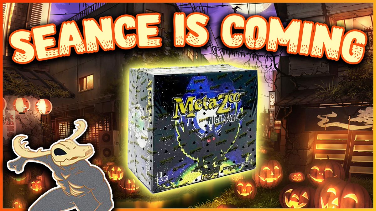 InvaderSqwid's tweet image. Seance, the next @MetaZooGames set, is quickly approaching...

So let's get in the mood 🦇🎃👻
#metazoo

WATCH⤵️⤵️⤵️
youtu.be/qcAhNHwo4Ok