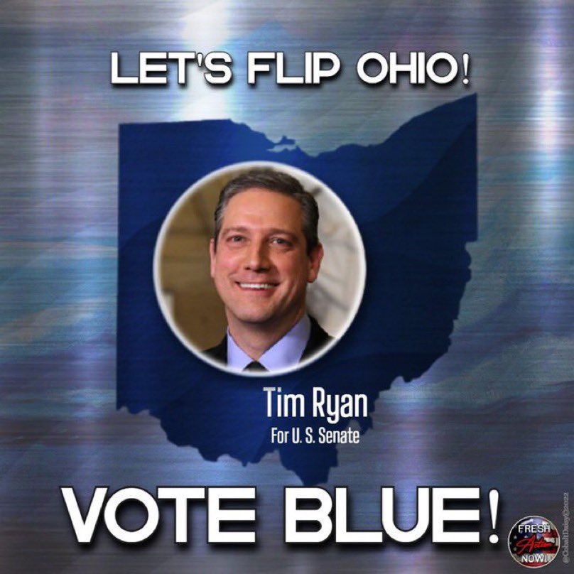 cchexcsechotmai's tweet photo. Do you want Dems to hold the Senate? I do! Please rush a donation of your choice to @TimRyan! We can’t let Idiot @JDVance1 anywhere near that seat! He’s despicable in every sense! We need to Vote @TimRyan for Normal Representation in OH! Please join me & chip in! 💙
#VoteBlueNot! https://t.co/4f8Acf1K4B