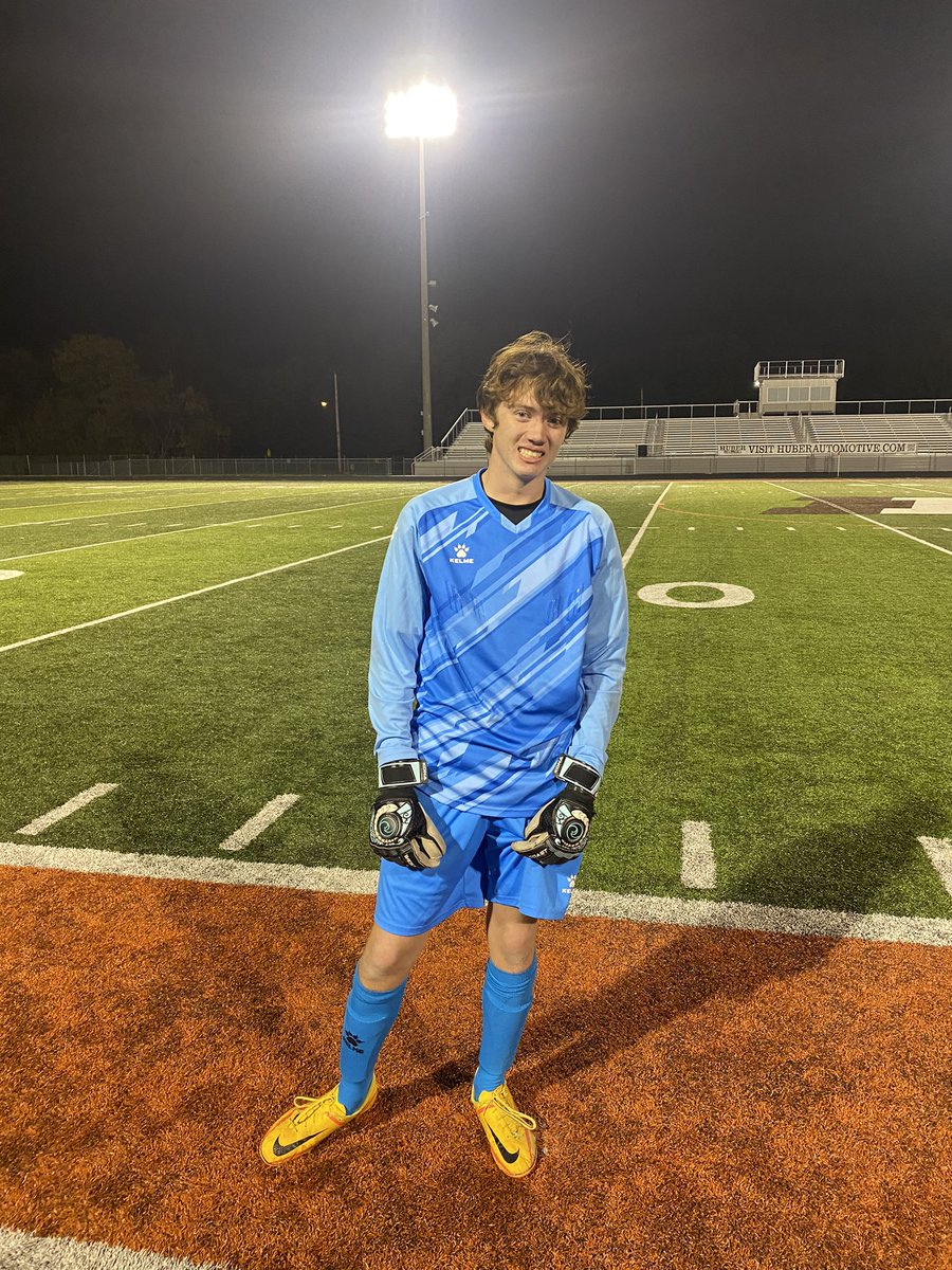 Tonight we congratulate Sophomore Goalkeeper Kam Holmberg on becoming a state record holder. With a 17 stop performance, Kam eclipsed 250 saves in a single season earning a spot in the <a href="/OHSAASports/">OHSAA Sports</a> all time saves list #brickwall #bulldogstrong