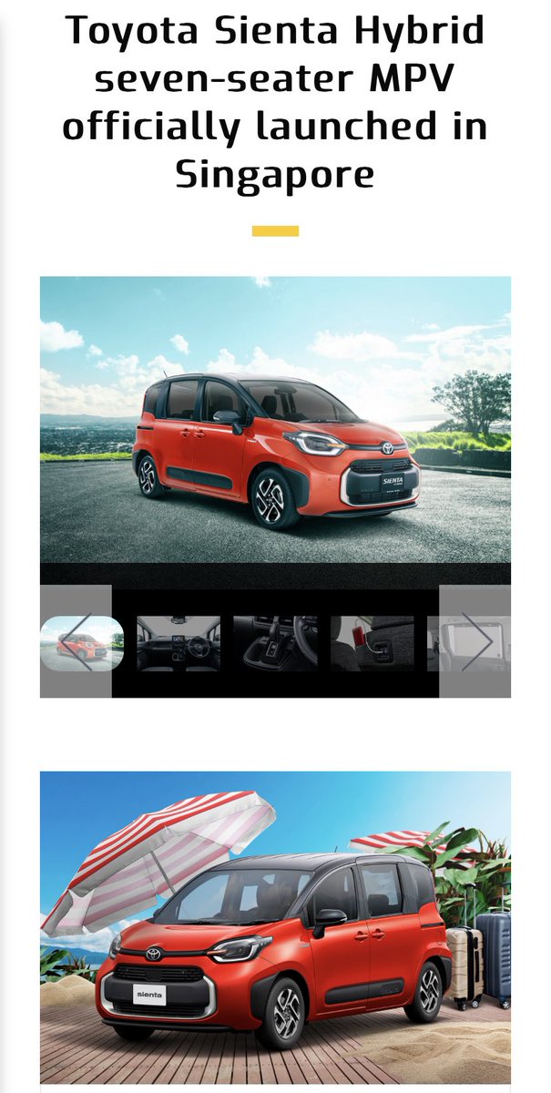 new_3rd's tweet photo. New Sienta has launched in Singapore! https://t.co/NrWnY3nFj8