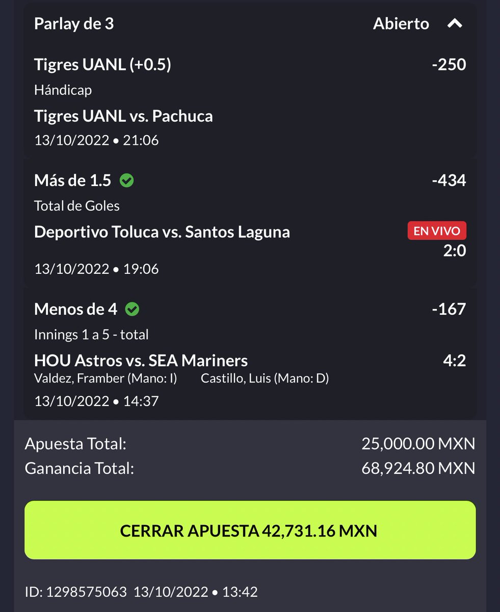 GallitoVip's tweet photo. Si los @TigresOficial ganan o empatan vamos a cobrar nuestra jugada gratis. 

Si se gana 4,000 de regalo entre RT y ❤️

Pura buena vibra, si Tigres quiere aspirar a algo en este torneo es clave sacar ventaja en el volcán con su gente🚀

Vamos? https://t.co/viiXpvm3ZB