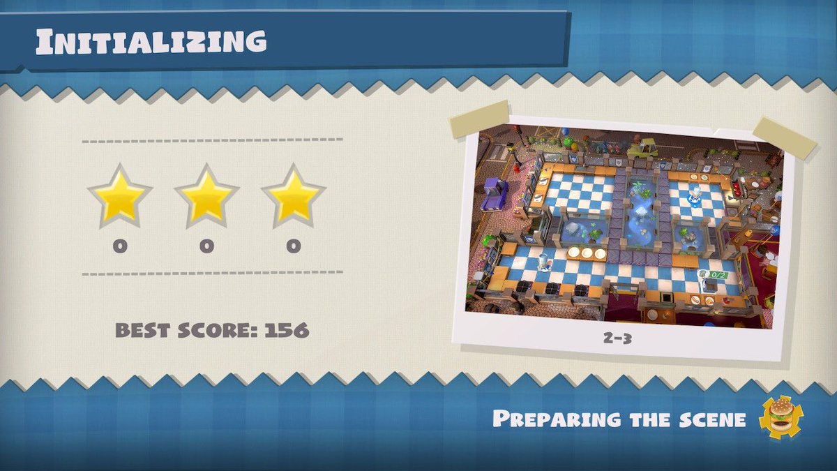 ItalianPianoMan's tweet photo. @Overcookedgame Some of the new World Food Festival levels are showing a passing score of 0 for all stars. Is this on purpose? https://t.co/6lReZO60Sa