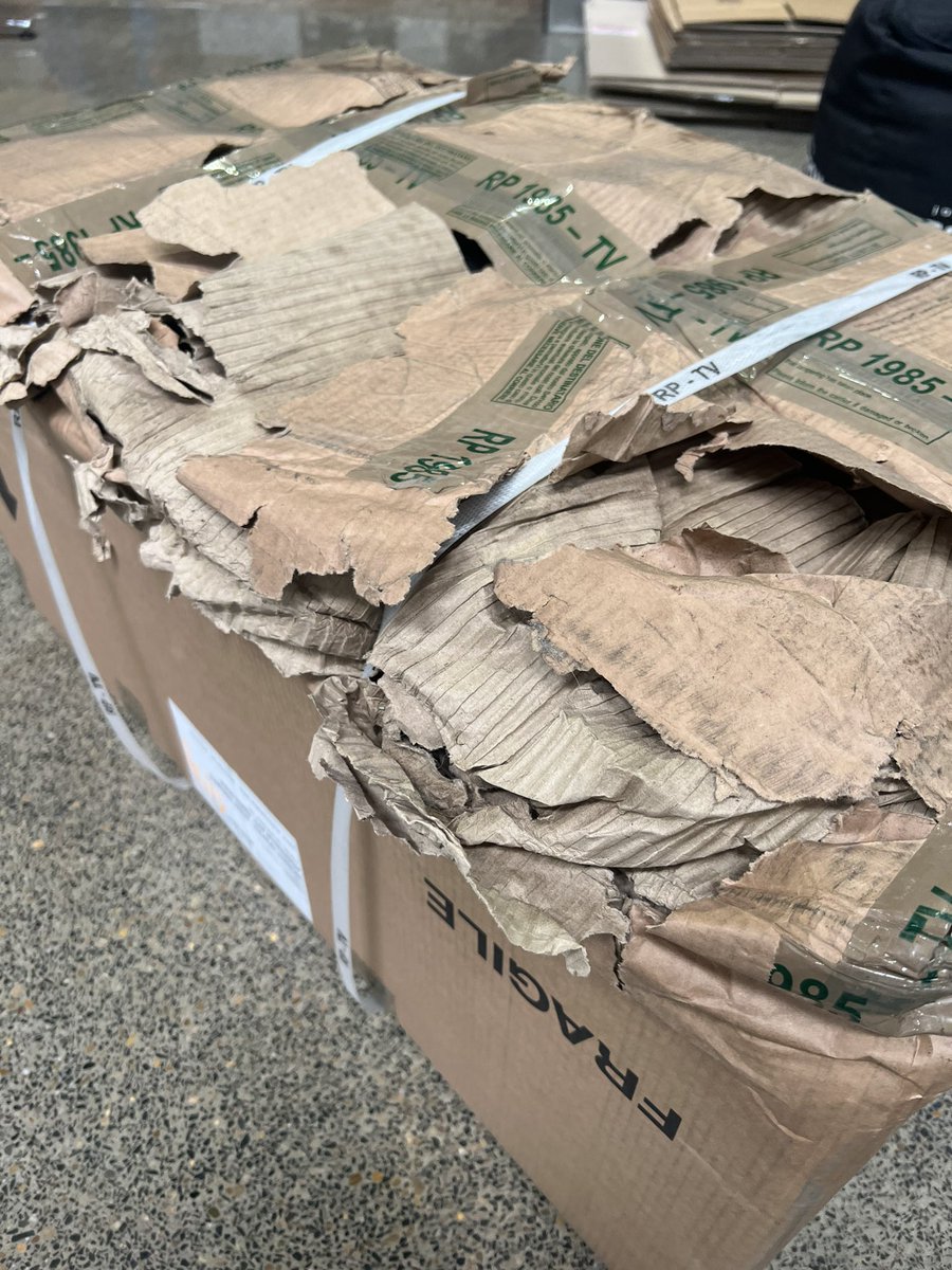 #fedex <a href="/FedEx/">FedEx</a> what a joke. How is it possible to send 3 different consignments and water damaged each shipment. ??