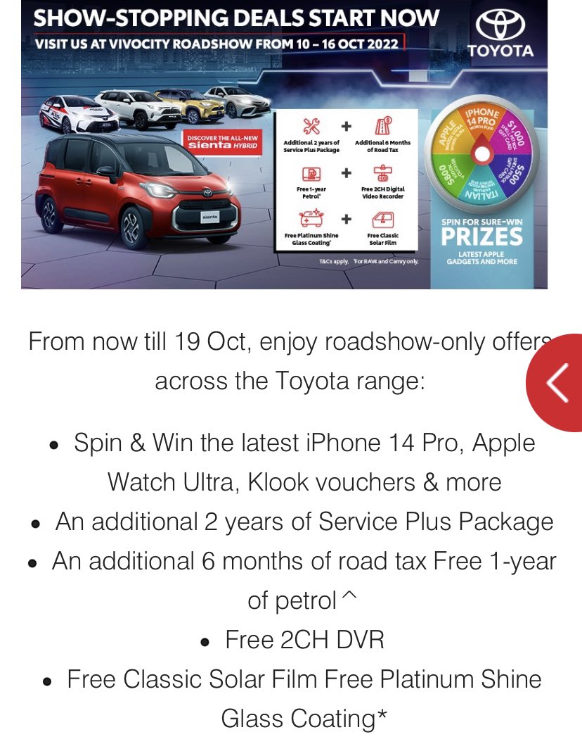 new_3rd's tweet photo. Wow how attractive roadshow -only offer it is! We also wanted to have like in Japan https://t.co/XH2e1j5vmN