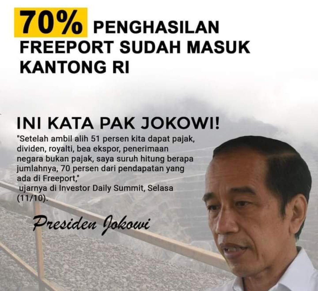 Terima kasih Pak Jokowi... 👍😁✍️