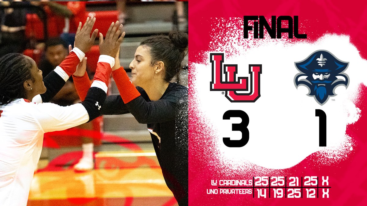 Cardinals get back in the win column as well as pick up their first win in conference play!
#WeAreLU