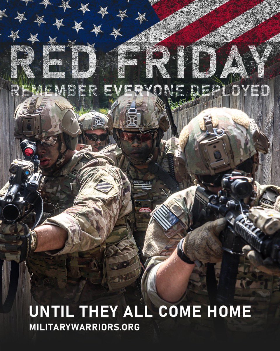 🔴R.E.D. Friday Veterans🔴 Remembering our Brothers & Sisters Deployed 6 @RealUSAFVeteran @regat69 @Richard28085664 @RSKellner @Sam34_18 @SandmanSlim02 @Sch78247219John @ShellbackProud @SirFlyzalot @slimefin @Slippery1Bc @srasberry1 @Sticklizard3 @sundeviltrouble