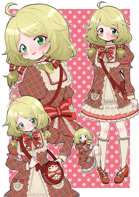 こずえちゃんと雪美ちゃん 