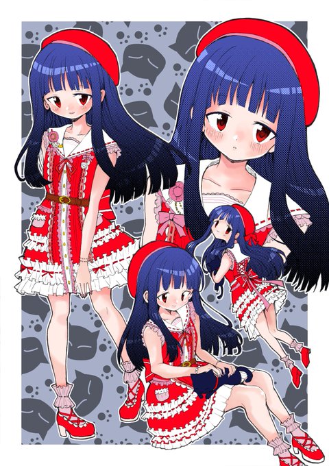 「sajo yukimi frilled dress」Fan Art(Latest)