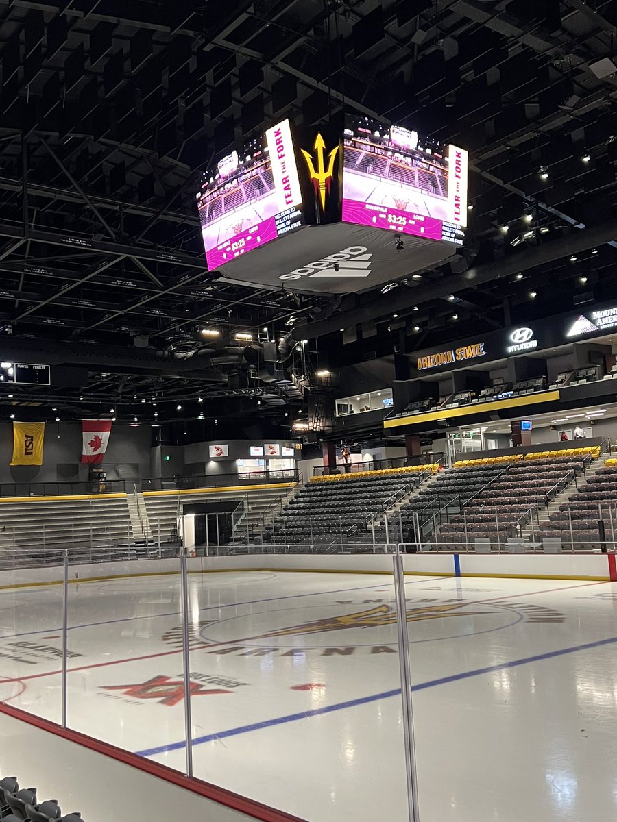 tthornton33's tweet photo. New house of hockey for the Sun Devils https://t.co/LV9y8j3Pfa