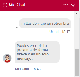 dmcccr24's tweet photo. @LifeMiles, no sé como escribir mi consulta de forma más breve... ayúdenme con la consulta, o como redactar la pregunta.  #Chatbotfail https://t.co/FvPbZf4uZw