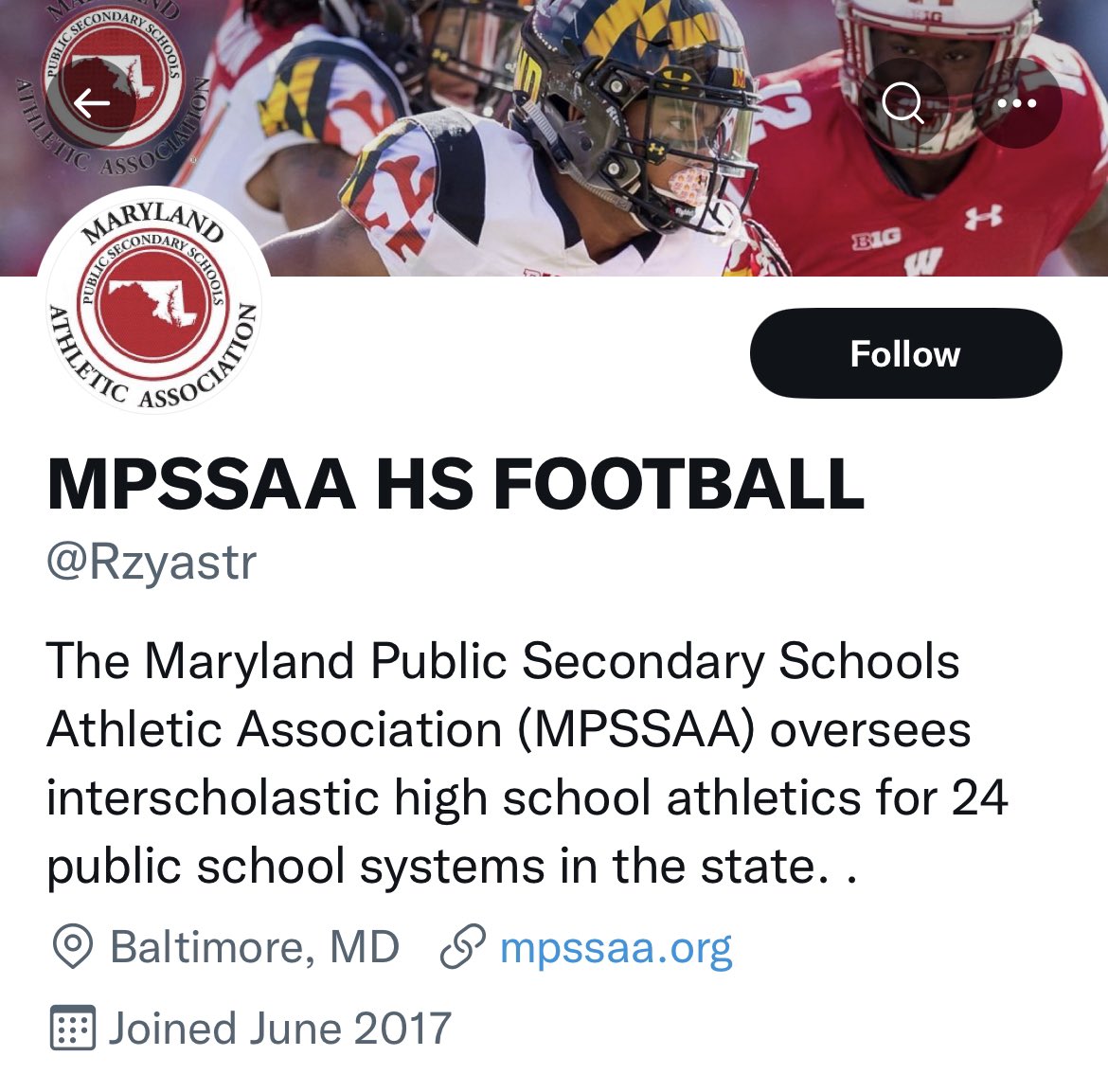 wlhs_boosters's tweet photo. @MPSSAA_Org  can you confirm that this Twitter is not an official MPSSA account? We are constantly being tagged in what we think are spam posts. https://t.co/BmwBX8Hx8v